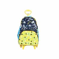 Mochila Escolar Com Rodinha - Dino - Colorido - Ó Design Mochila Escolar Com Rodinha - Dino - Colorido - Ó Design