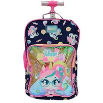 Mochila Escolar com Rodinha Unicórnio Kawaii Puket 050403440