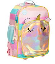 Mochila Escolar com rodinha unicornio tiptop - tip top