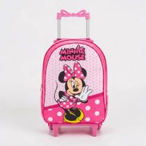 Mochila Escolar Com Rodinhas Bolsa Feminina Infantil Minnie Mochila Escolar Com Rodinhas Bolsa Feminina Infantil Minnie