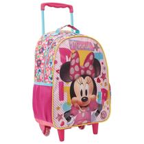 Mochila Escolar Com Rodinhas Minnie Xeryus Original 45cm