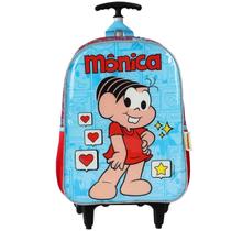 Mochila Escolar Com Rodinhas Turma Da Mônica Meninas Escolar