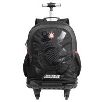 Mochila Escolar Corinthians 4 Rodas Reforçada Grande Time Mochila Escolar Corinthians 4 Rodas Reforçada Grande Time