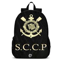 Mochila Escolar Corinthians Preta Masculina Resistente Mochila Escolar Corinthians Preta Masculina Resistente