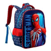 Mochila escolar costa infantil 3D relevo Spider-Man Marvel Xeryus