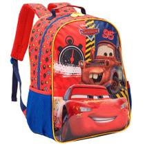 Mochila Escolar Costas 16' Carros Relampago MCqueen