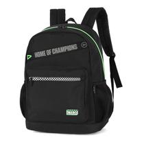 Mochila Escolar Costas Adolescente Gamer Meninos Preto