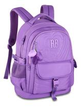 Mochila Escolar Costas Feminina Infantil Juvenil Rebecca Bonbon Soft Com Matelassê 2025 Original