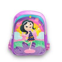 Mochila Escolar Costas Infantil Yepp Cor Lilás