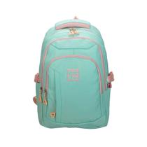 Mochila Escolar Costas Lap Top 3 compartimentos Cor:azul Marinho