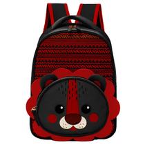 Mochila Escolar Creche Menina Escola Espaçosa Lanchinho Fofa Reforçada Costas Infantil Crianças Animais Leão Passeio Mochila Escolar Creche Menina Escola Espaçosa Lanchinho Fofa Reforçada Costas Infantil Crianças Animais Leão Passeio