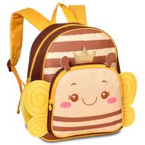 Mochila Escolar Creche Pre-escola Pequena Infantil Menina Abelha Amarela Mochila Escolar Creche Pre-escola Pequena Infantil Menina Abelha Amarela