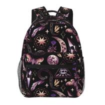 Mochila escolar DADABULIU Tarot Moon Butterfly Magic Goth