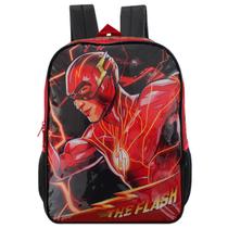 Mochila Escolar De Alças Flash Liga Da Justiça Dc Comics