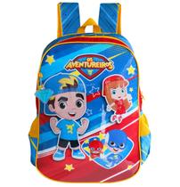 Mochila Escolar De Alças Os Aventureiros Luccas Neto Clio