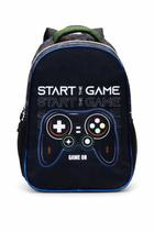 Mochila Escolar De Alças Vídeo Game The Start Meninos Denlex Mochila Escolar De Alças Vídeo Game The Start Meninos Denlex