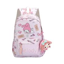 Mochila Escolar De Animação Cute Hello Kitty Kuromi Cinnamoroll Para Meninas, Conjunto De Mochilas Mochila Escolar De Animação Cute Hello Kitty Kuromi Cinnamoroll Para Meninas, Conjunto De Mochilas