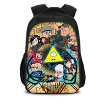 Mochila Escolar de Anime Gravitys Falls Mabels Pines de nylon Mochila Escolar de Anime Gravitys Falls Mabels Pines de nylon