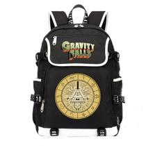 Mochila escolar de anime Gravitys Falls para meninos e meninas adolescentes Mochila escolar de anime Gravitys Falls para meninos e meninas adolescentes
