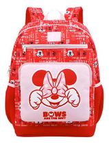 Mochila Escolar De Costa Minnie Mouse Premium Juvenil