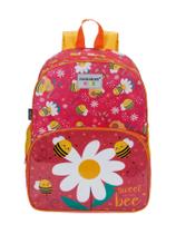 Mochila Escolar de Costas Abelinha Flor