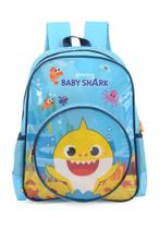 Mochila Escolar de Costas Baby Shark Infantil - IS37473BS - LUXCEL