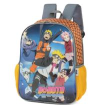 Mochila Escolar de Costas Boruto Laranja Mochila Escolar de Costas Boruto Laranja
