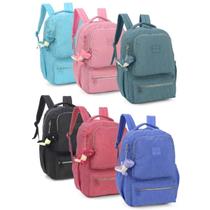 Mochila Escolar De Costas Crinkle Up4you Porta Notebook 17"