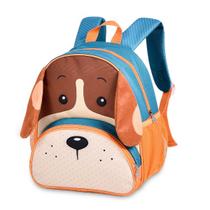 Mochila Escolar De Costas Infantil Creche Clio Pets Zoo Insetos E Animais