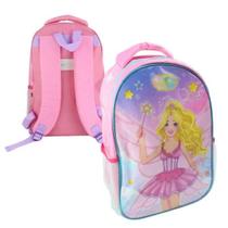 Mochila Escolar De Costas Infantil Frozen Feminina Grande