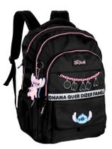 Mochila Escolar de Costas Juvenil Menina Lilo Stitch Ohana Mochila Escolar de Costas Juvenil Menina Lilo Stitch Ohana