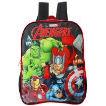 Mochila Escolar De Costas Marvel Comics Avengers Vingadores - Luxcel
