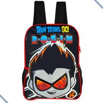 Mochila Escolar De Costas Robin Teen Titans Infantil Juvenil