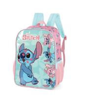 Mochila Escolar de Costas Stitch Verde Luxcel