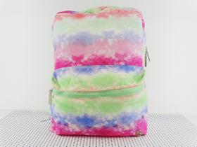 Mochila Escolar de Costas Tie Dye Rocie