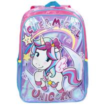 Mochila Escolar De Costas Unicórnio Crianças Meninas Rosa Clio Passeio Cute & Magical Unicorn Mochila Escolar De Costas Unicórnio Crianças Meninas Rosa Clio Passeio Cute & Magical Unicorn