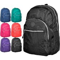 Mochila Escolar De Passeio Unissex Em Nylon Grande Impermeável - Yepp Mochila Escolar De Passeio Unissex Em Nylon Grande Impermeável - Yepp