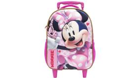 Mochila Escolar de Rodas 3D Minnie Mouse Original Disney Mochila Escolar de Rodas 3D Minnie Mouse Original Disney