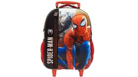 Mochila Escolar de Rodas 3D Spider Man Original Disney 10700