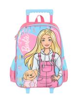 Mochila Escolar de Rodas Barbie