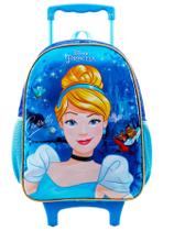 Mochila Escolar de Rodas G Cinderela Princesa Disney