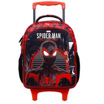 Mochila Escolar de Rodas G Spider Man Luxo - Original