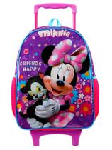 Mochila Escolar de Rodas Minnie Mouse Original Disney - Xeryus