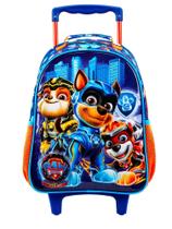 Mochila Escolar de Rodas Patrulha Canina Paw Patrol Filme - Xeryus