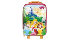 Mochila Escolar de Rodas Princesas Disney Castelo Original