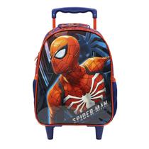 Mochila Escolar de Rodas Spider Man Homem Aranha - Xeryus