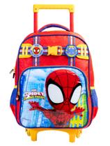 Mochila Escolar de Rodas Spidey 15010 Original Marvel