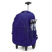 Mochila Escolar De Rodinha Em Nylon Tactel Juvenil E Adulto