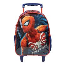 Mochila Escolar De Rodinha Homem Aranha - Xeryus