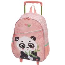 Mochila Escolar De Rodinha Pack Me Lovely Panda - Pacific